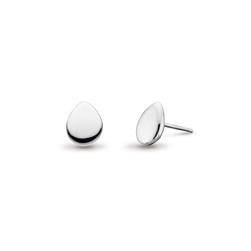 Silver Coast Pebbles Stud Earrings