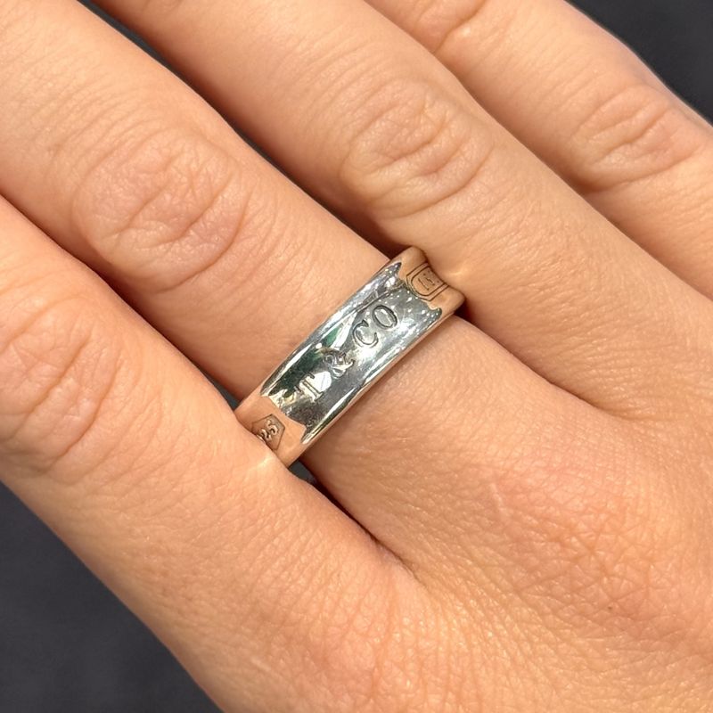 Pre-Owned Tiffany &amp; Co 1837 Medium Ring