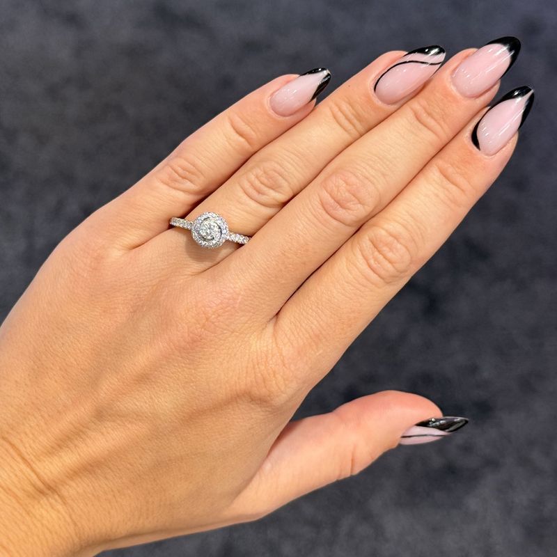 Pre-Owned 18ct White Gold Vera Wang 0.70ct Diamond Ring