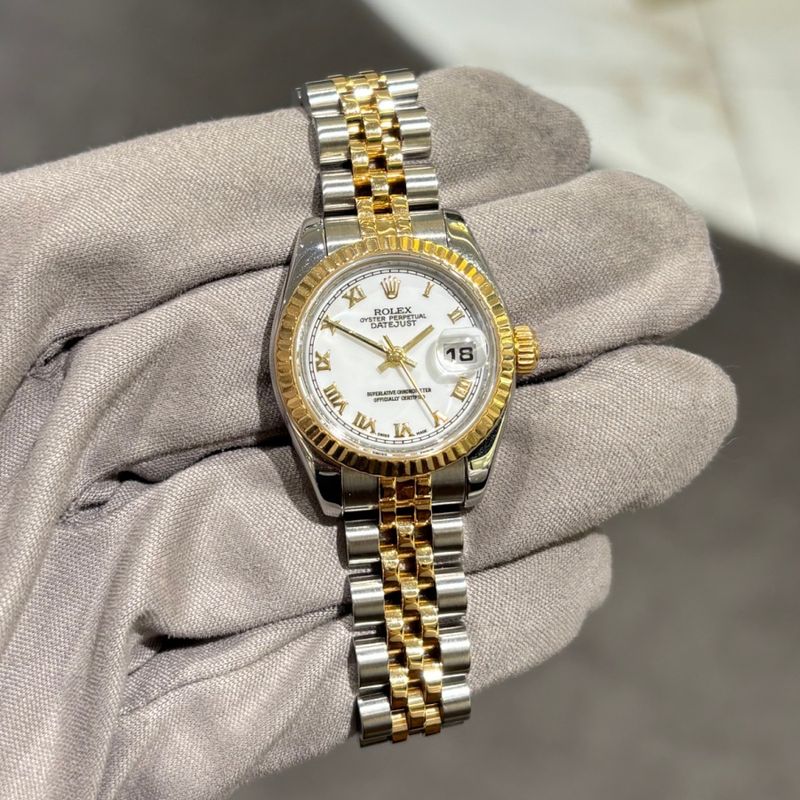 Pre-Owned Rolex Ladies Datejust Steel & Gold 179173 Pre-Owned Rolex Ladies Datejust Steel & Gold 179173