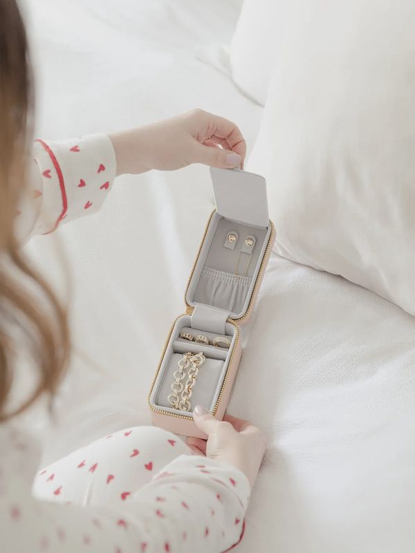 Blush Travel Jewellery & Watch Box