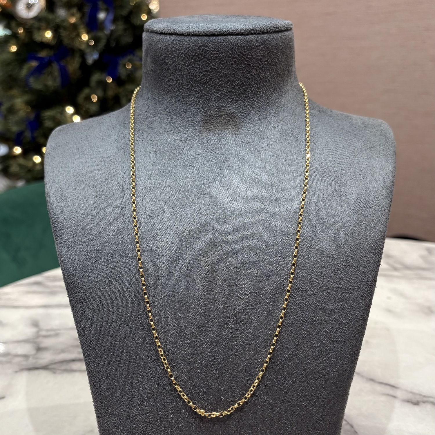 Pre-Owned 18ct Yellow Gold 24” Belcher Chain 8.3g Pre-Owned 18ct Yellow Gold 24” Belcher Chain 8.3g