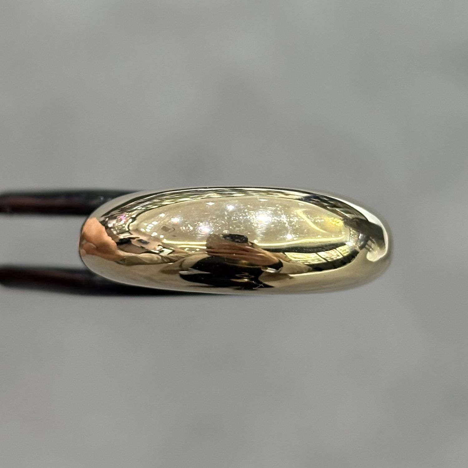 Pre-Owned 9ct Yellow Gold Chunky Tapered Band Ring