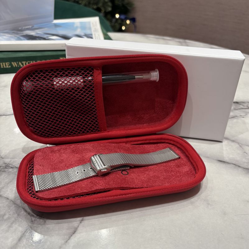 Pre-Owned OMEGA Two Part Mesh Bracelet O020Z019767 Pre-Owned OMEGA Two Part Mesh Bracelet O020Z019767