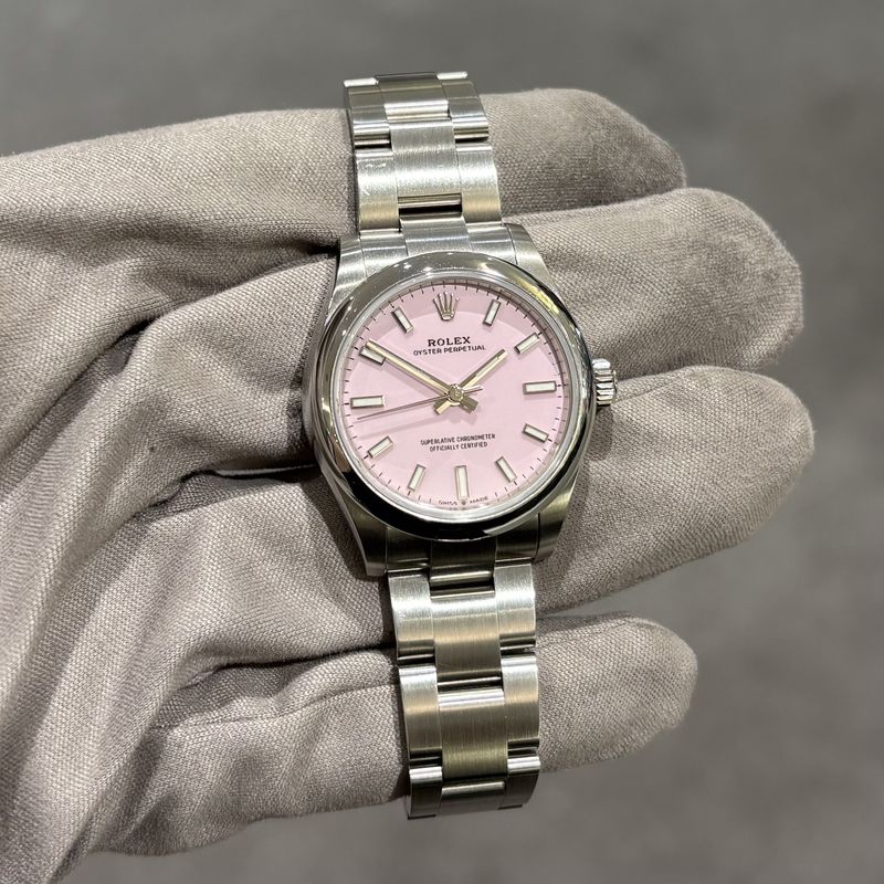 Pre-Owned Rolex Oyster Perpetual Candy Pink 277200 Pre-Owned Rolex Oyster Perpetual Candy Pink 277200