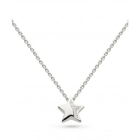 Miniature Sparkle Shining Star Silver Necklace