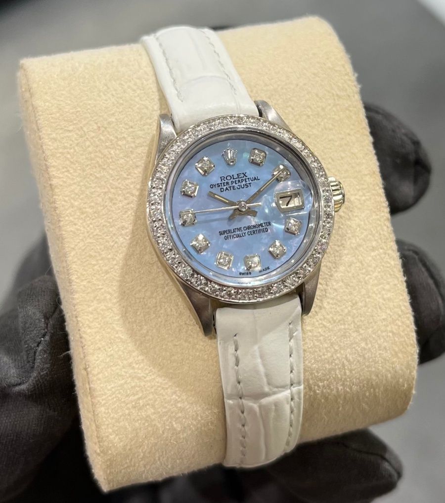 Pre-Owned Rolex Oyster Perpetual 18ct Vintage Datejust 6927 Pre-Owned Rolex Oyster Perpetual 18ct Vintage Datejust 6927