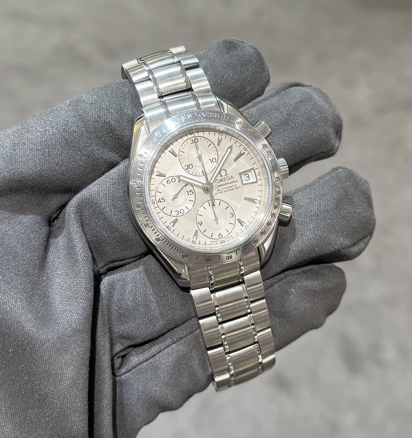 Pre-Owned Omega Speedmaster Automatic 32113000 Pre-Owned Omega Speedmaster Automatic 32113000