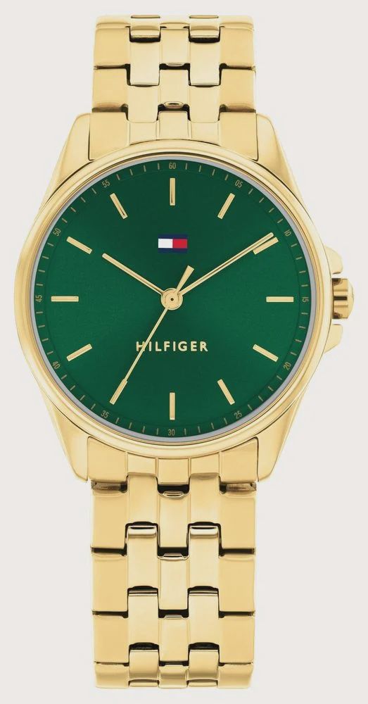Tommy Hilfiger Jade 30mm Gold Plated Ladies Watch