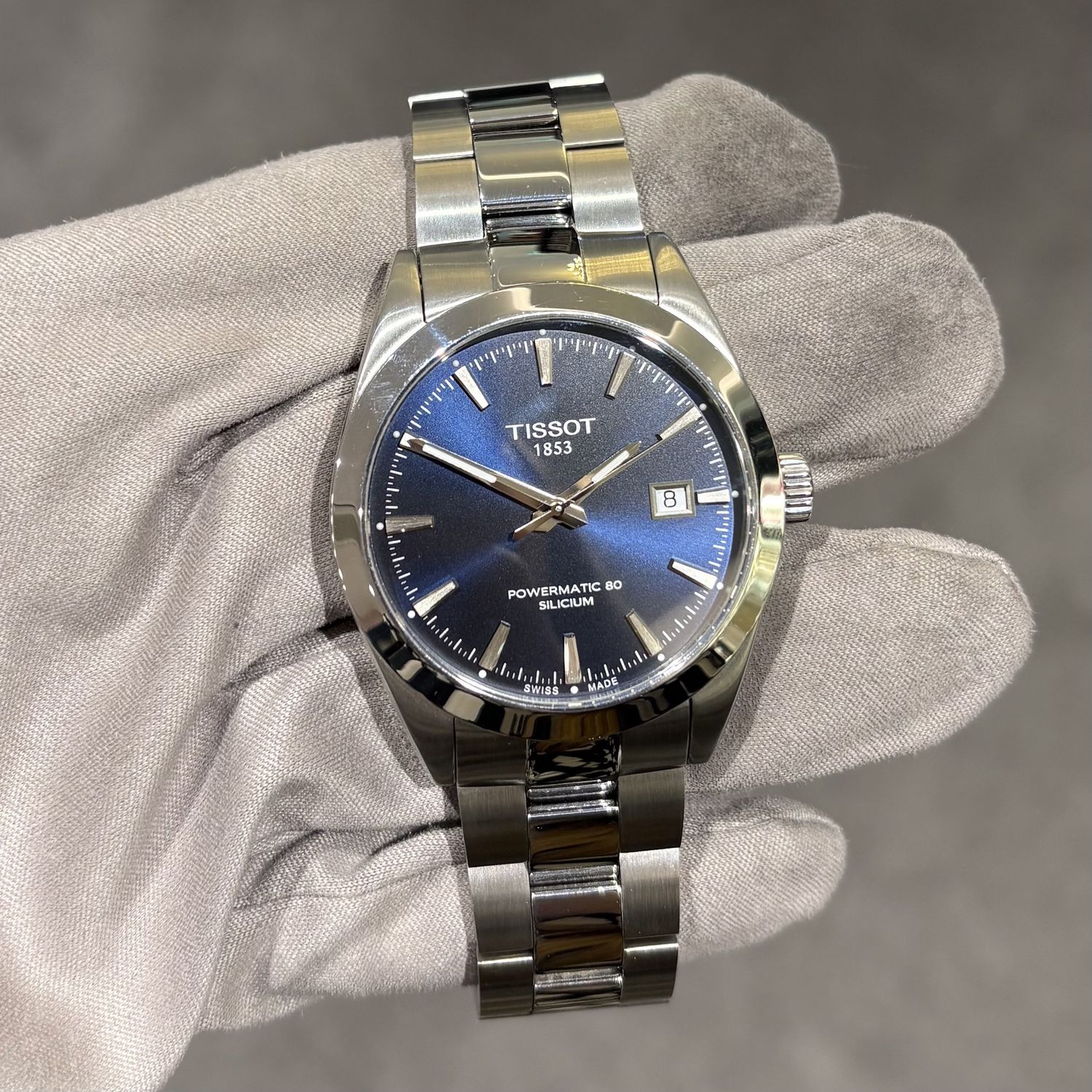 Pre-Owned Tissot Gentleman 40mm Steel Automatic Gents Watch Pre-Owned Tissot Gentleman 40mm Steel Automatic Gents Watch