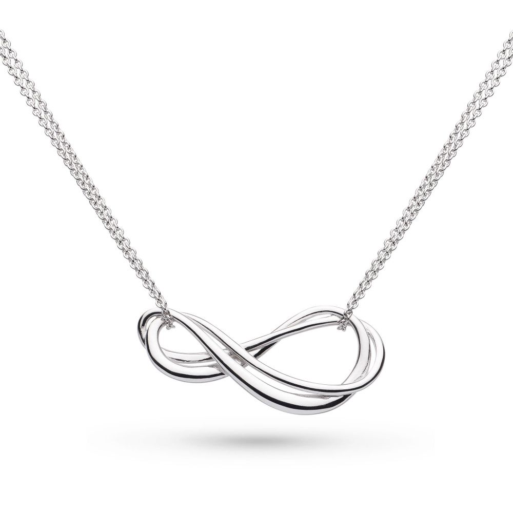 Silver Infinity Double 18” Necklace Silver Infinity Double 18” Necklace