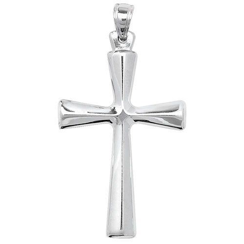 Silver Lightweight Cross Pendant