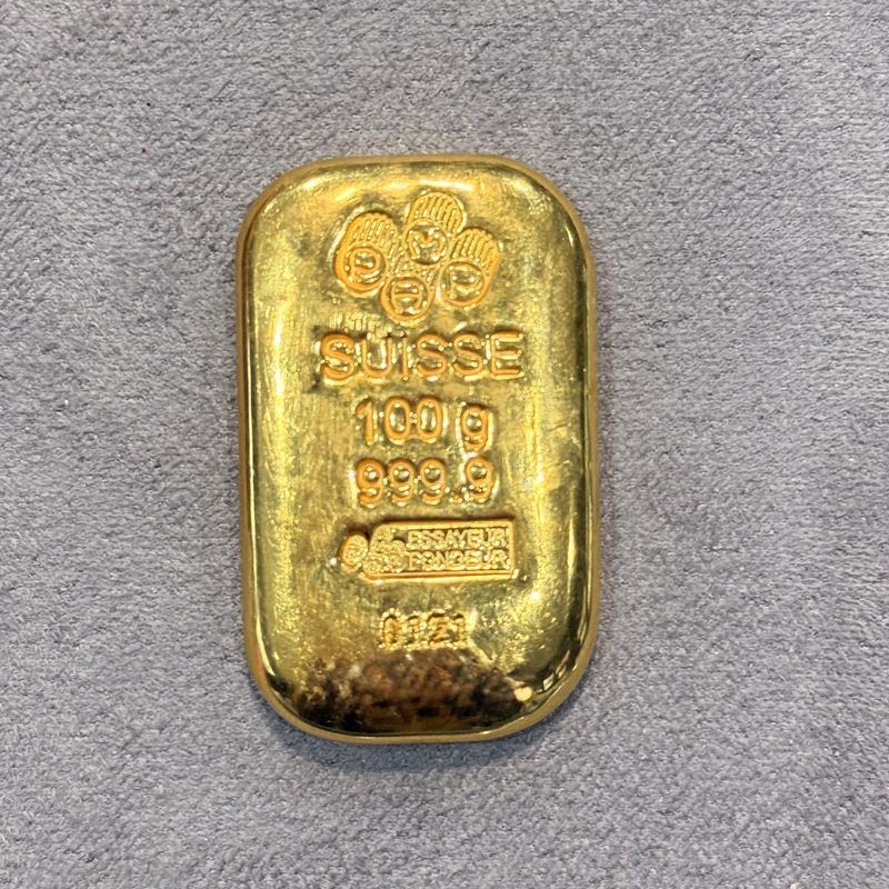 Pre-Owned 100g Gold Bar Pre-Owned 100g Gold Bar
