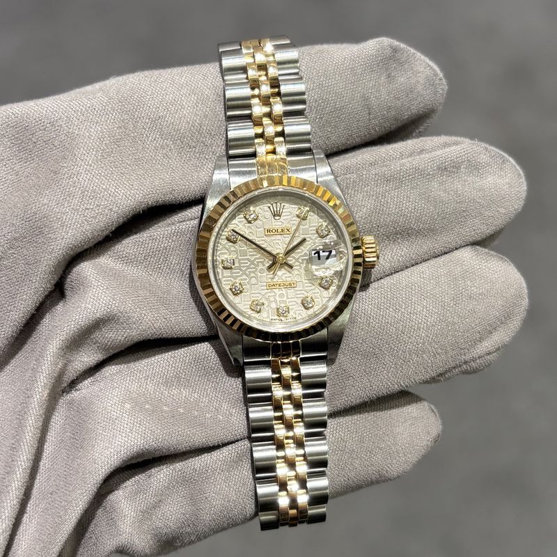 Pre-Owned Rolex Jubilee Dial 26mm Datejust 69173 Pre-Owned Rolex Jubilee Dial 26mm Datejust 69173