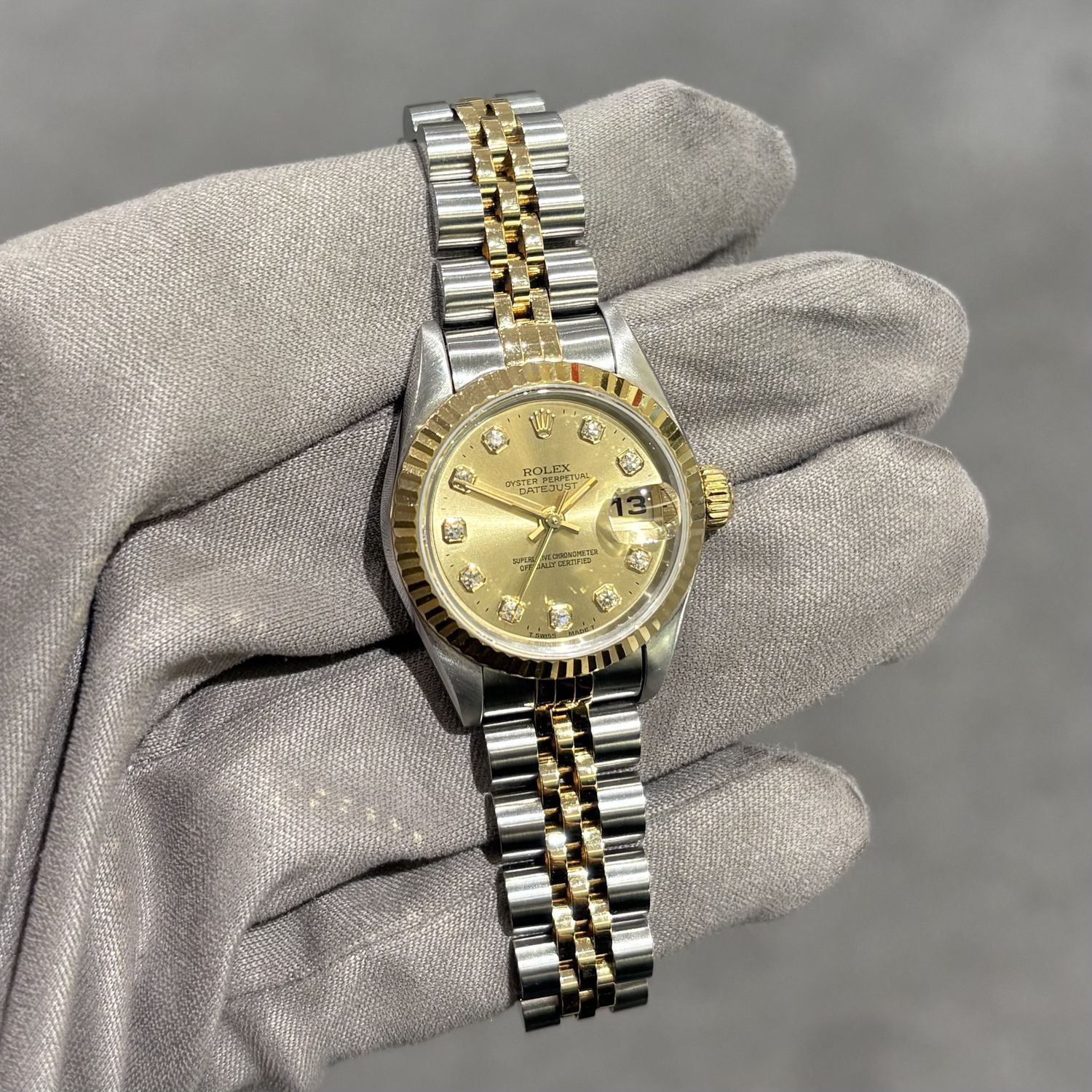 Pre-Owned Rolex Steel &amp; Gold Ladies 26mm Datejust 69173