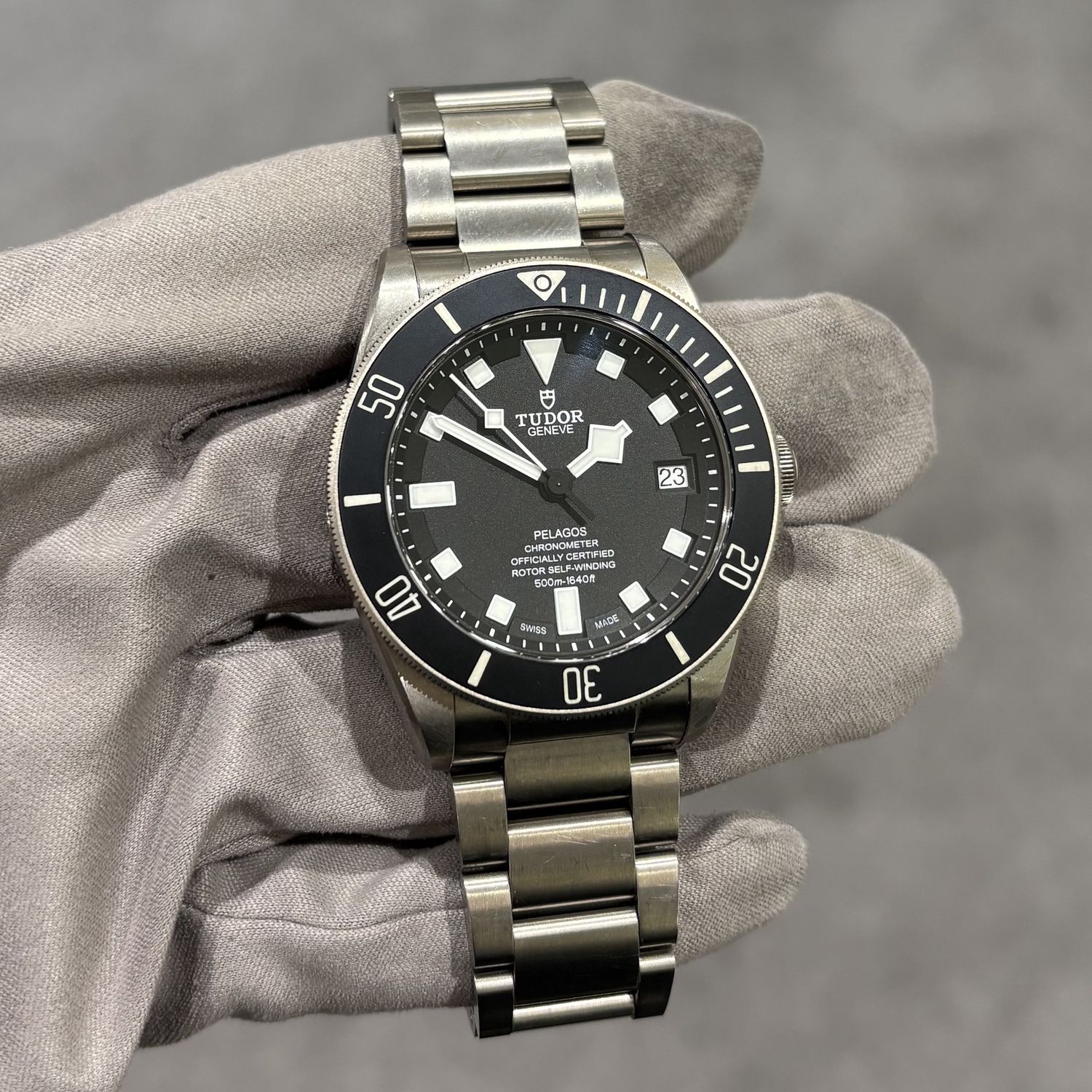 Pre-Owned Tudor Pelagos Titanium 42mm Automatic Gents Watch 25600TTN Pre-Owned Tudor Pelagos Titanium 42mm Automatic Gents Watch 25600TTN