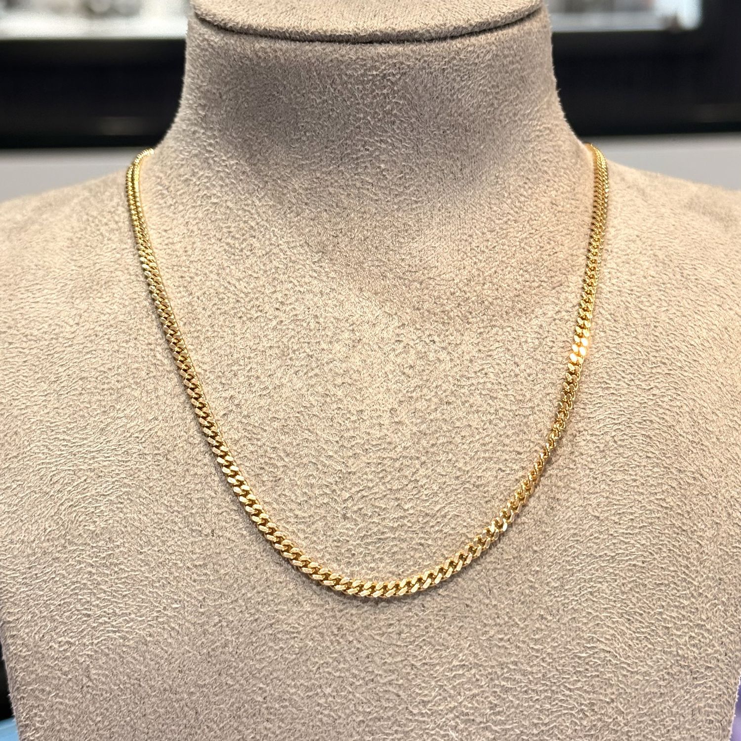 Pre-Owned 9ct Yellow Gold 21” Curb Chain 11g