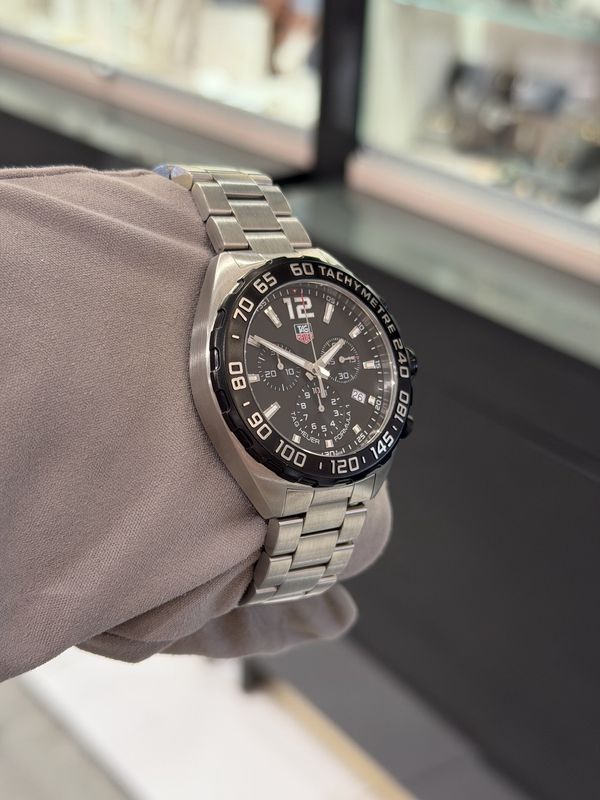 Pre-Owned Tag Heuer F1 Chronograph Quartz Gents Watch CAZ1110