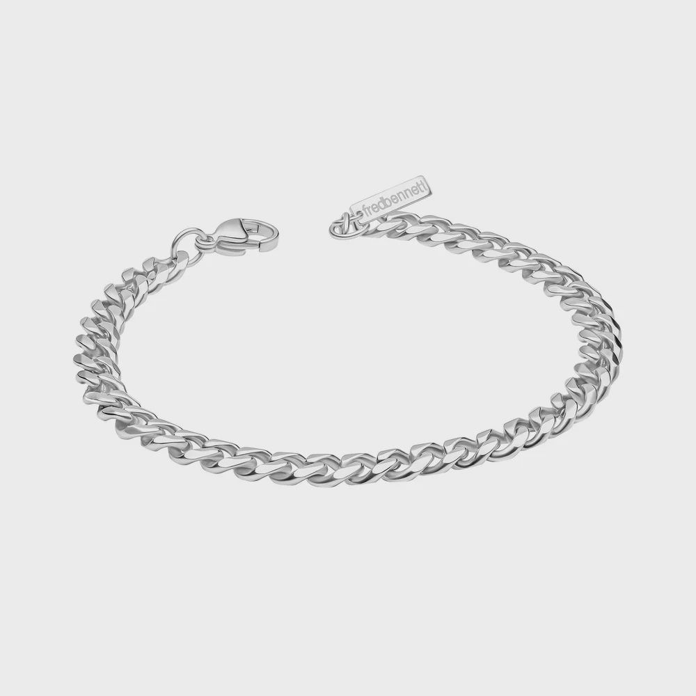 Smaller Fit Stainless Steel Cuban Link Chain Bracelet Smaller Fit Stainless Steel Cuban Link Chain Bracelet