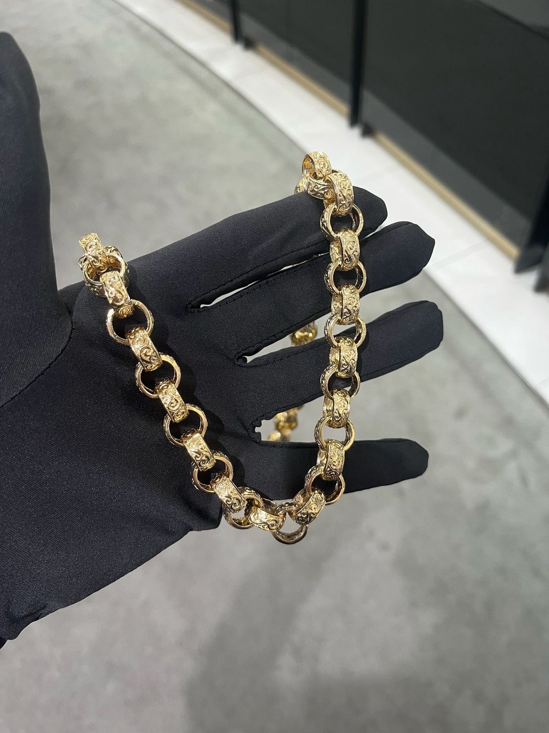 Pre-Owned 9ct Yellow Gold 26” Belcher Chain 163.5g Pre-Owned 9ct Yellow Gold 26” Belcher Chain 163.5g