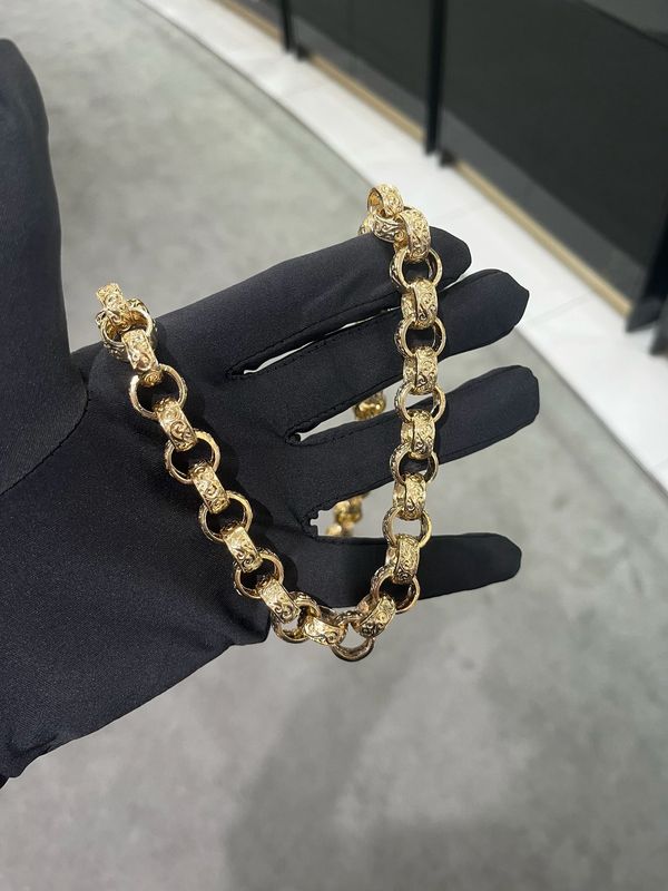 Pre-Owned 9ct Yellow Gold 26” Belcher Chain 163.5g Pre-Owned 9ct Yellow Gold 26” Belcher Chain 163.5g
