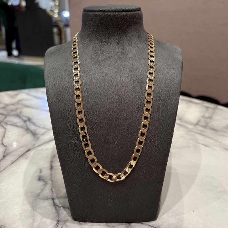 Pre-Owned 9ct Yellow Gold 20” Curb 29.8g