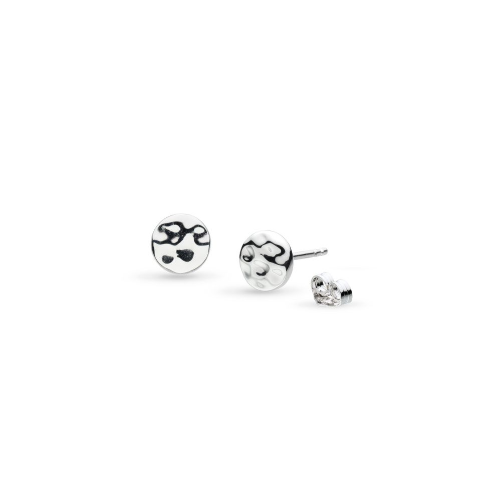 Mirage Reflect Round Disc Stud Earrings Mirage Reflect Round Disc Stud Earrings