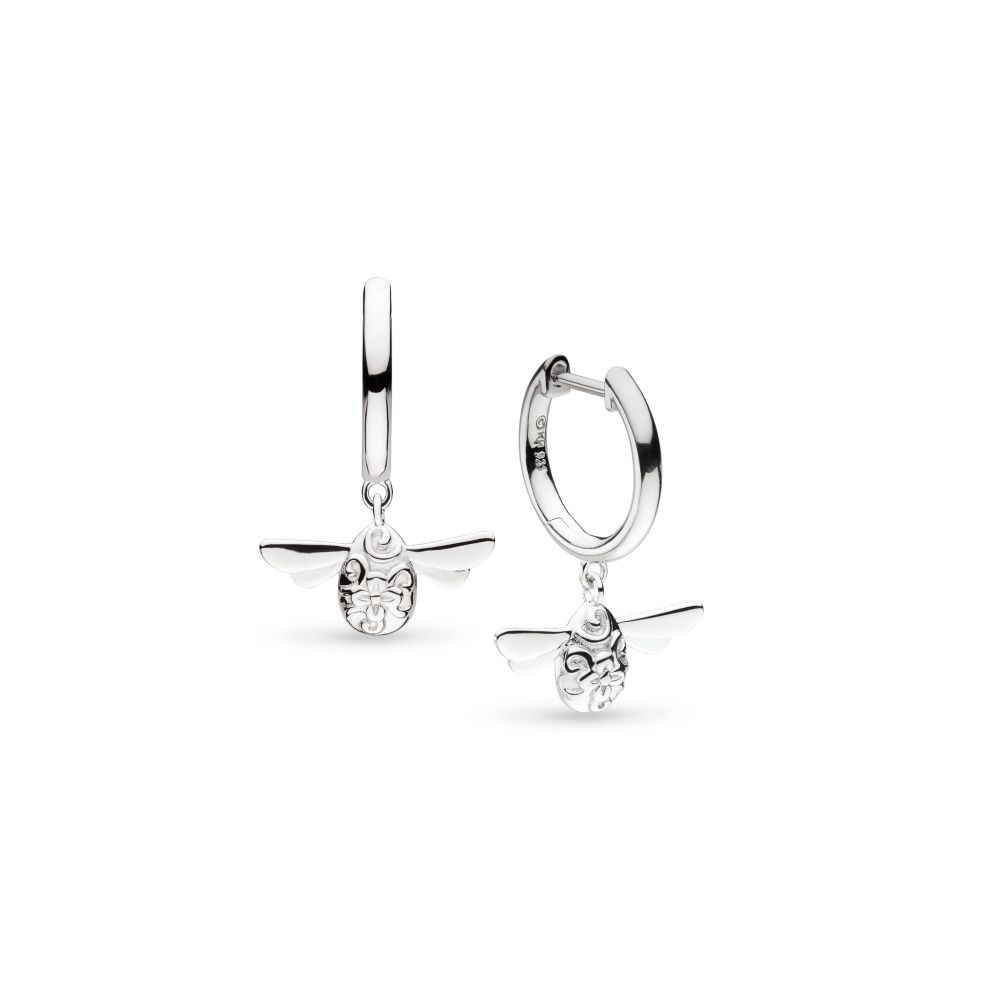 Blossom Flyte Honey Bee Hoop Earrings Blossom Flyte Honey Bee Hoop Earrings