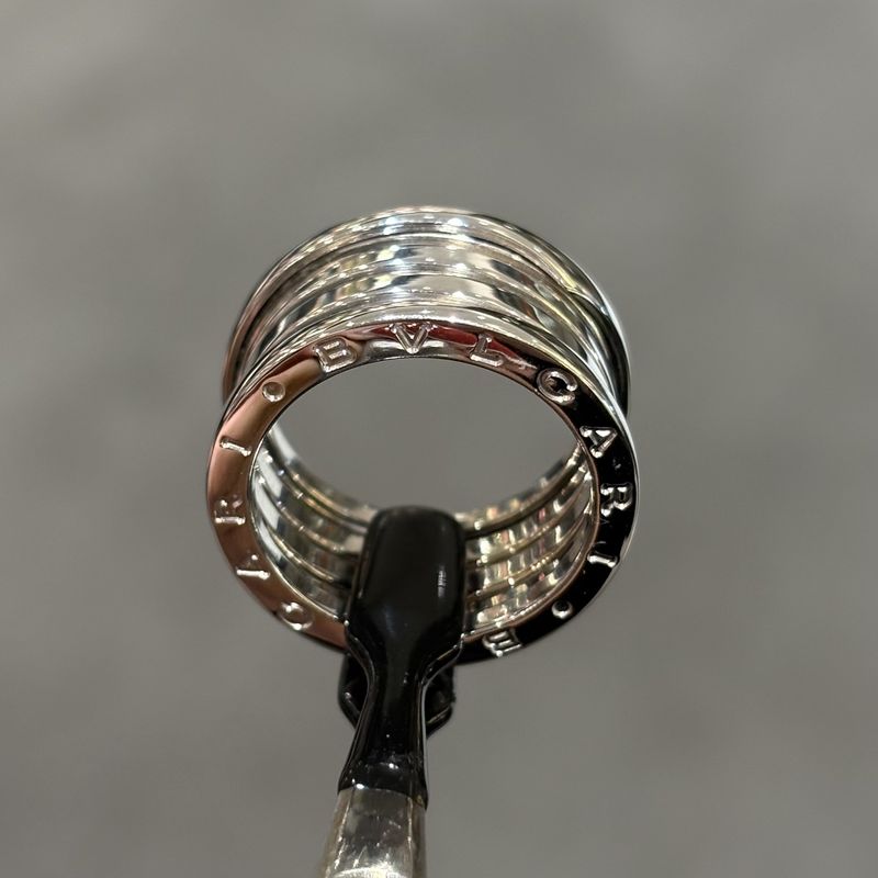 Pre-Owned Bvlgari B.zero 1 18ct White Gold Ring