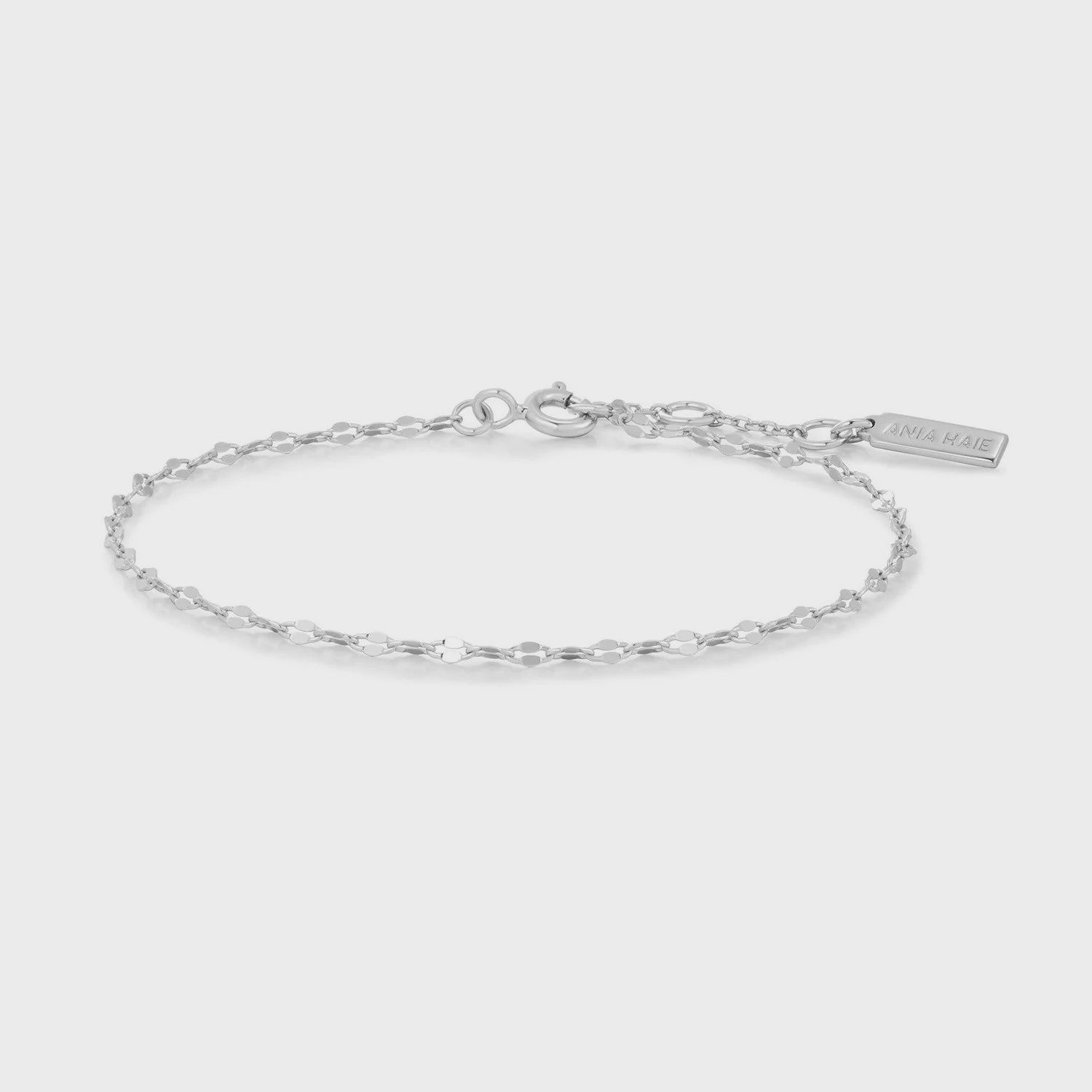 Silver Textured Chain Bracelet Silver Textured Chain Bracelet