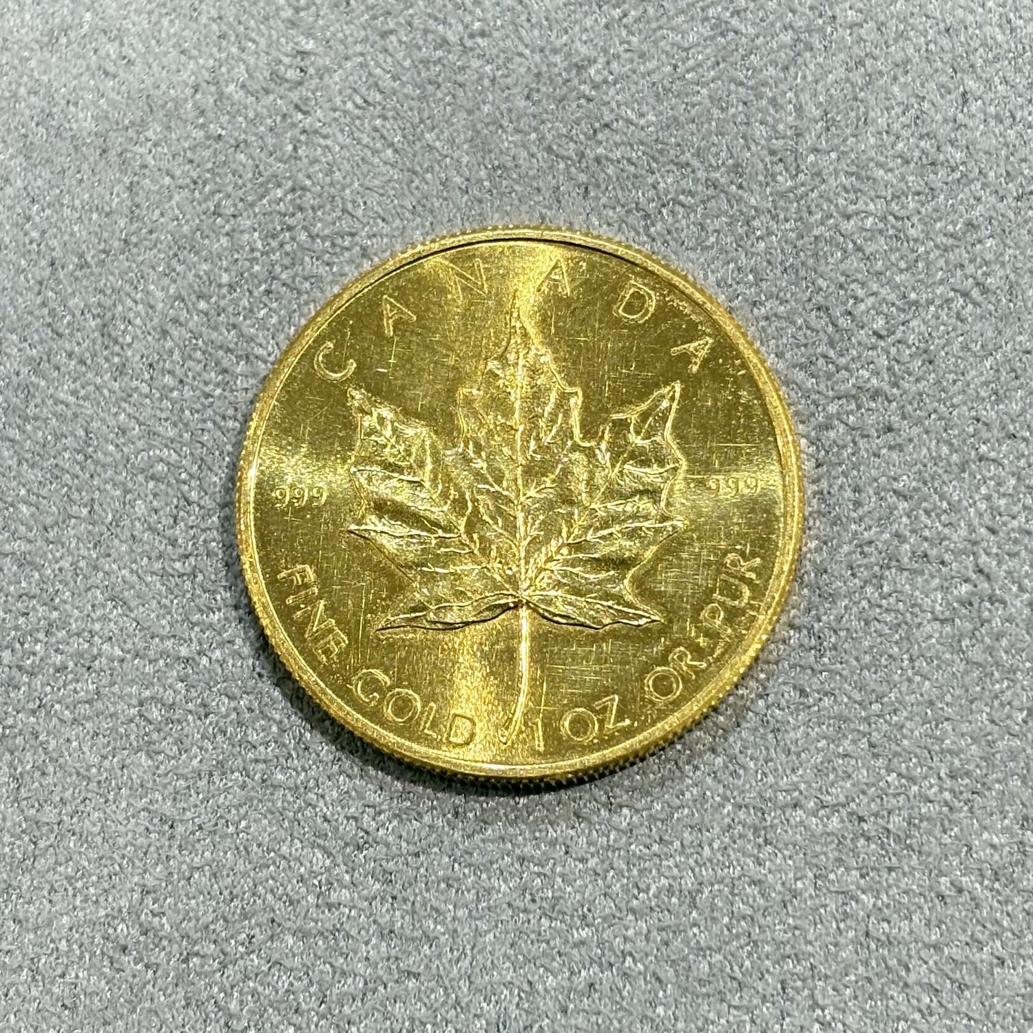 Best Value Canadian Maple Leaf Gold Coin 1oz