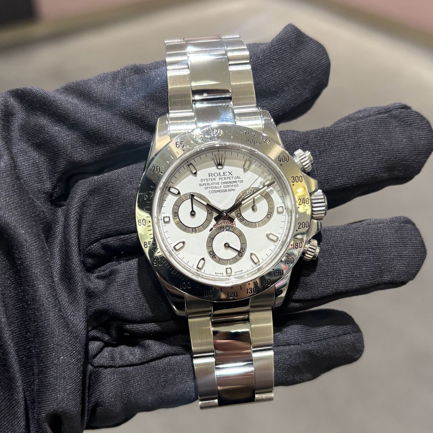Pre-Owned Rolex Daytona APH Dial Steel Gents Watch 116520 Pre-Owned Rolex Daytona APH Dial Steel Gents Watch 116520