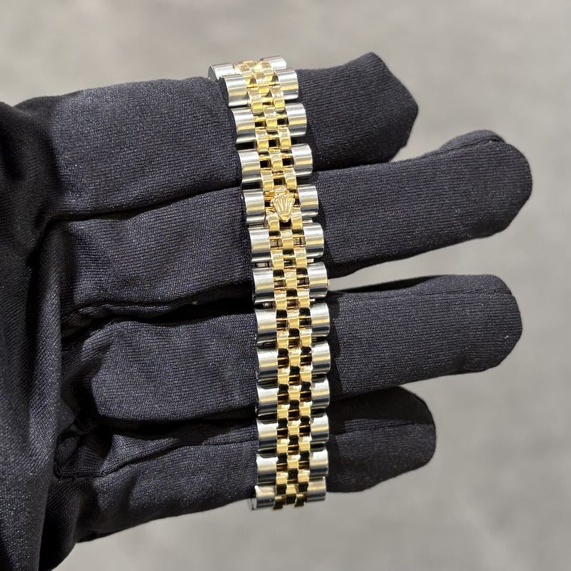 Pre-Owned Rolex 26mm Steel & Gold Roman Dial Ladies Datejust 179173