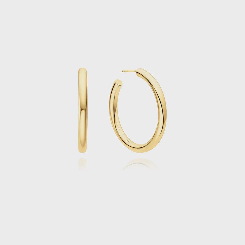 Classic Tube Large Hoop Earrings Classic Tube Large Hoop Earrings