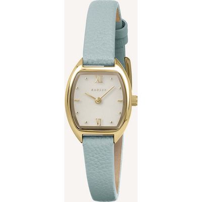 22mm Tonneau Pistachio Leather Strap Ladies Watch