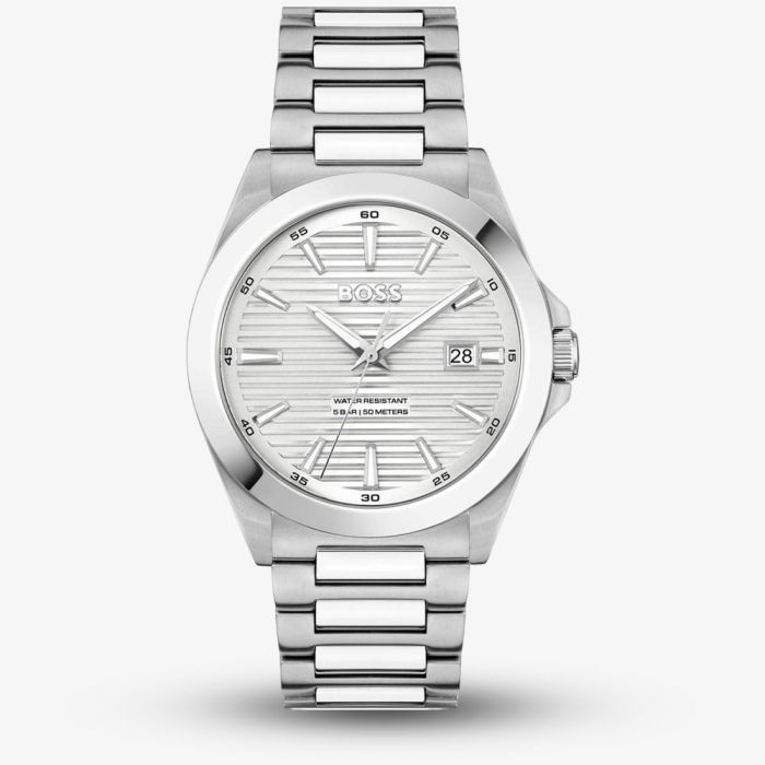 Strike 41mm Silver Gents Quartz Watch