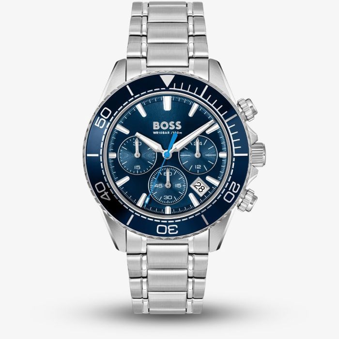 Sealiner Blue 44mm Gents Chronograph Watch