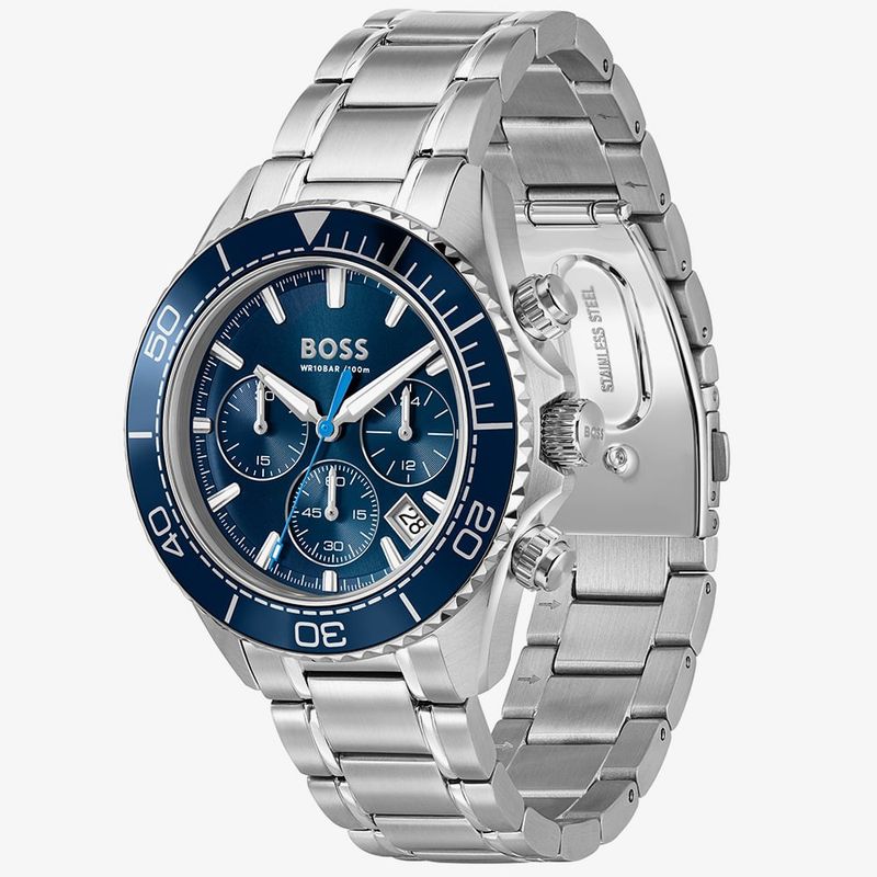 Sealiner Blue 44mm Gents Chronograph Watch