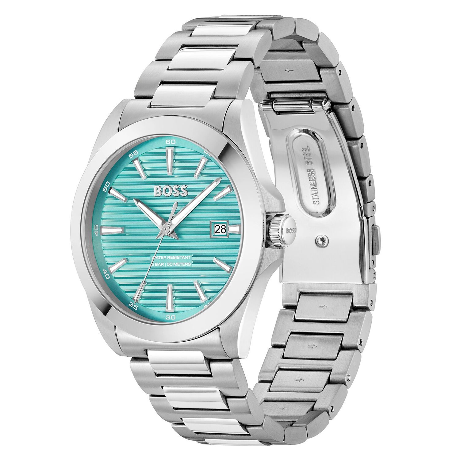 Strike Turquoise 41mm Steel Gents Watch