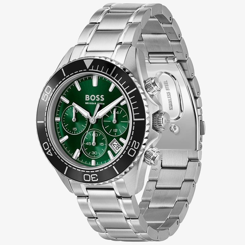 Sealiner Green Gents Chronograph