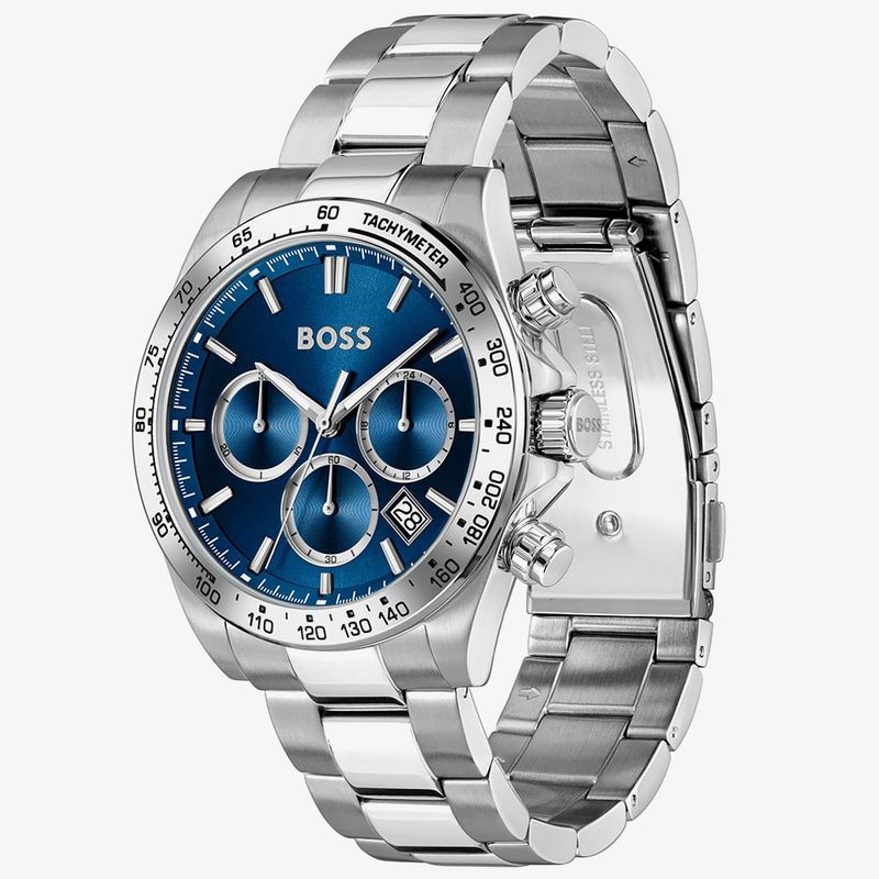 Hero 2.0 Blue Chronograph Steel Gents Watch