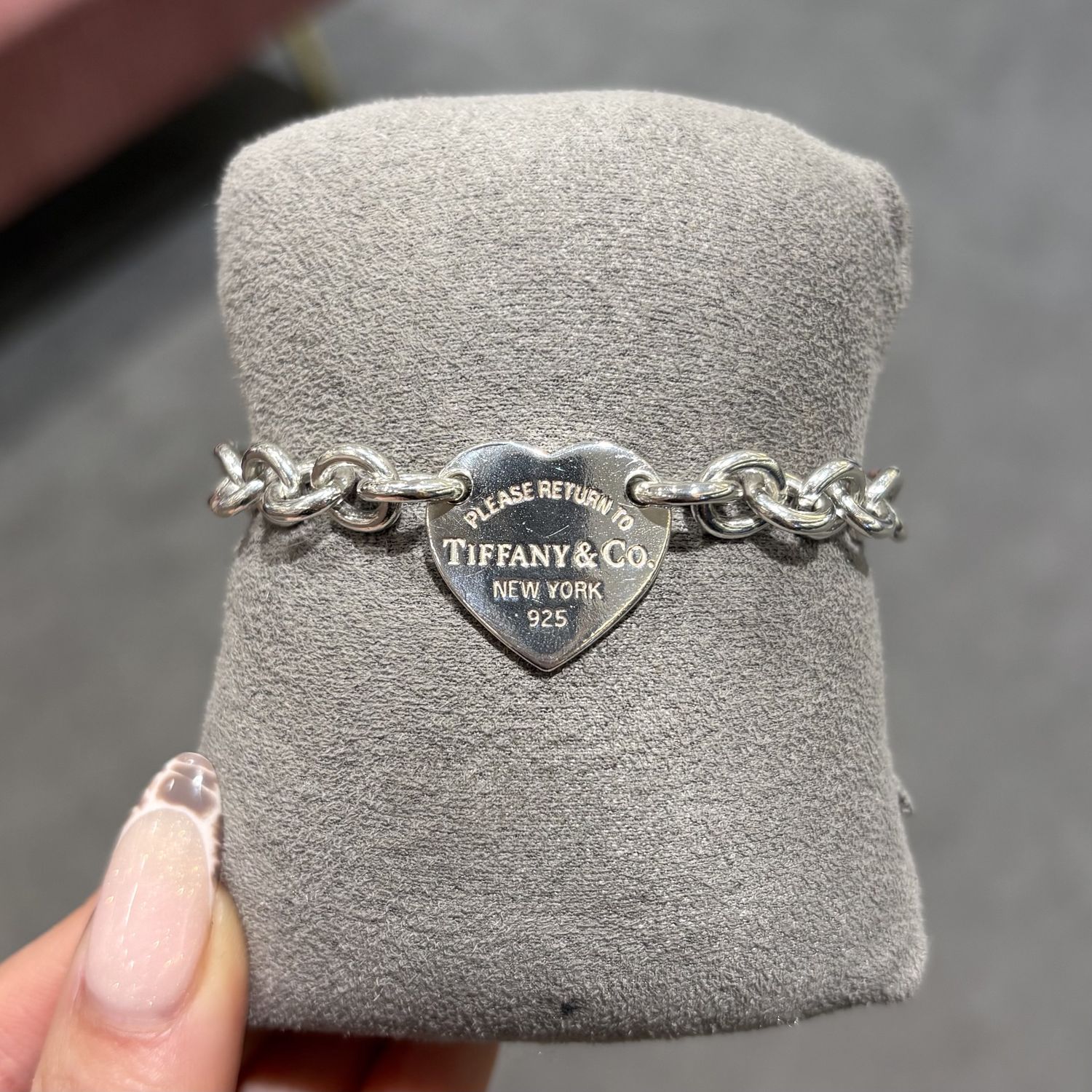 Pre-Owned Tiffany &amp; Co Return To Tiffany Heart Bracelet