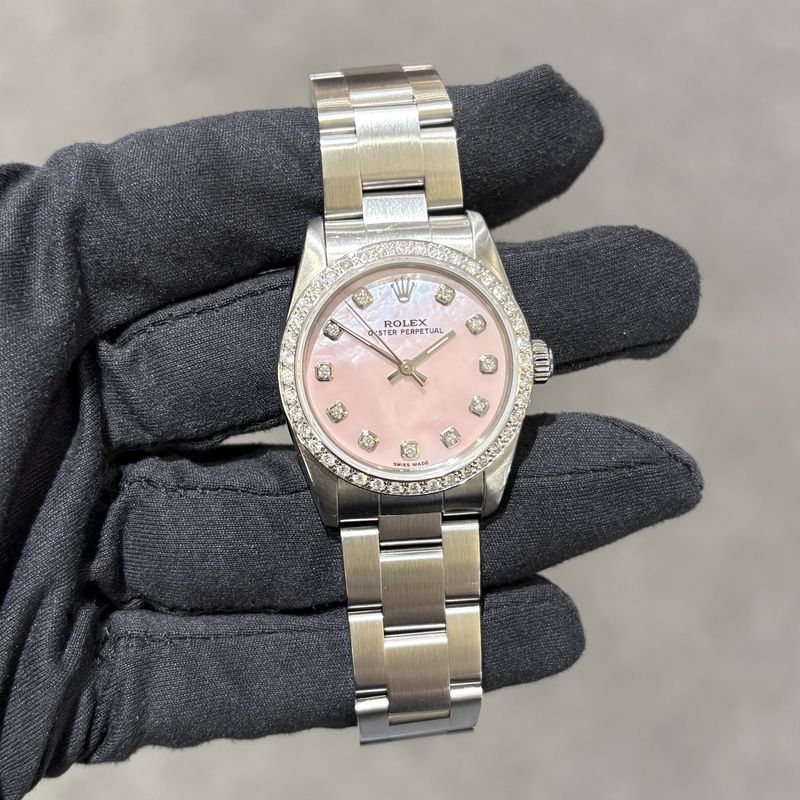 Pre-Owned Rolex Oyster Perpetual 31mm Steel Ladies Watch 77080