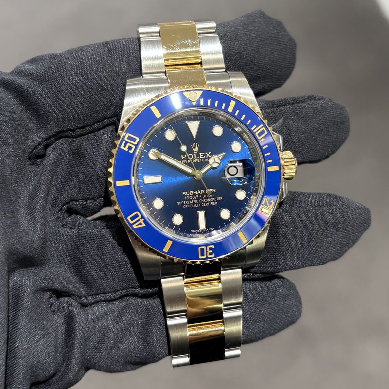 Pre-Owned Rolex Steel &amp; Gold 'Bluesy' Submariner 116613LB