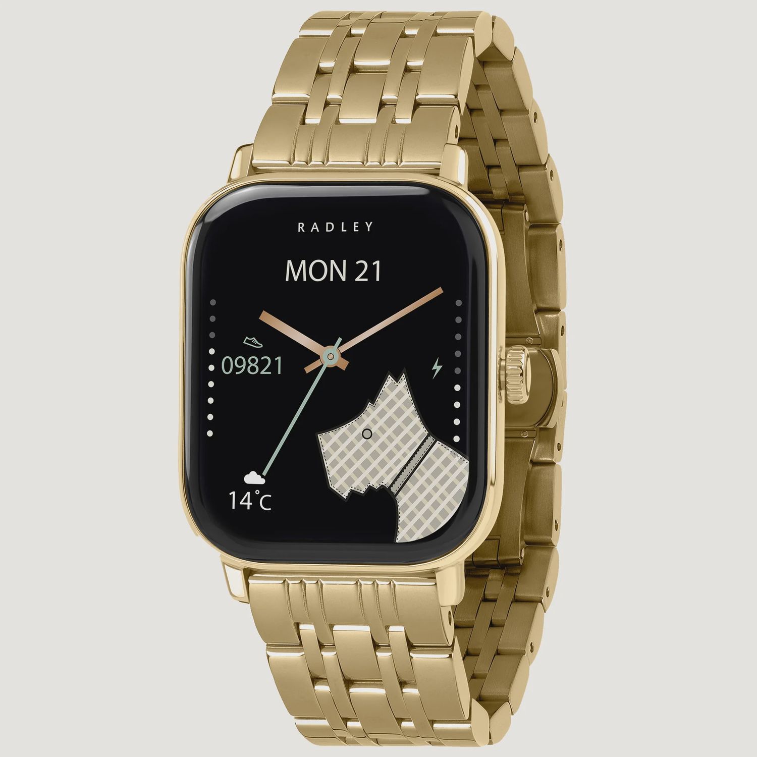 Radley Series 56 Gold Plated Bracelet Smart Watch Radley Series 56 Gold Plated Bracelet Smart Watch