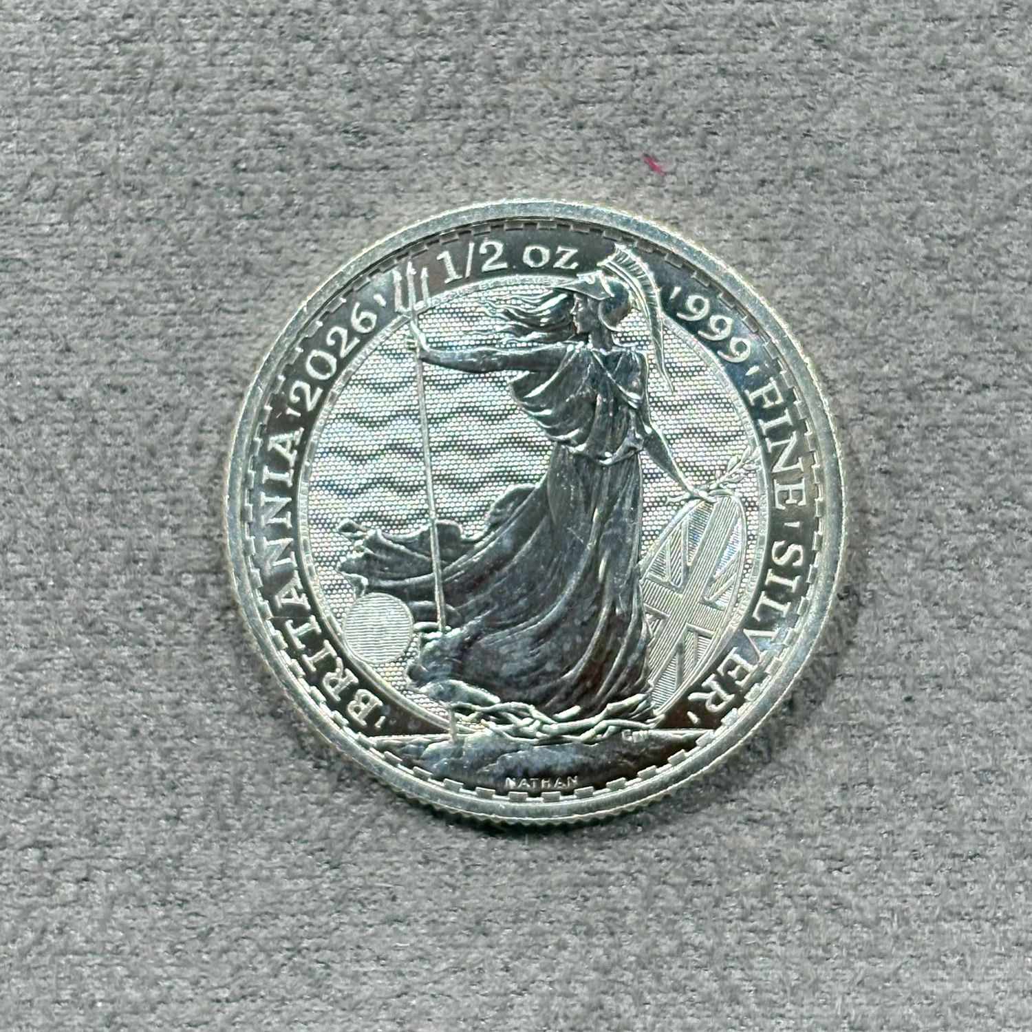 Pre-Owned 1/2oz Silver Britannia