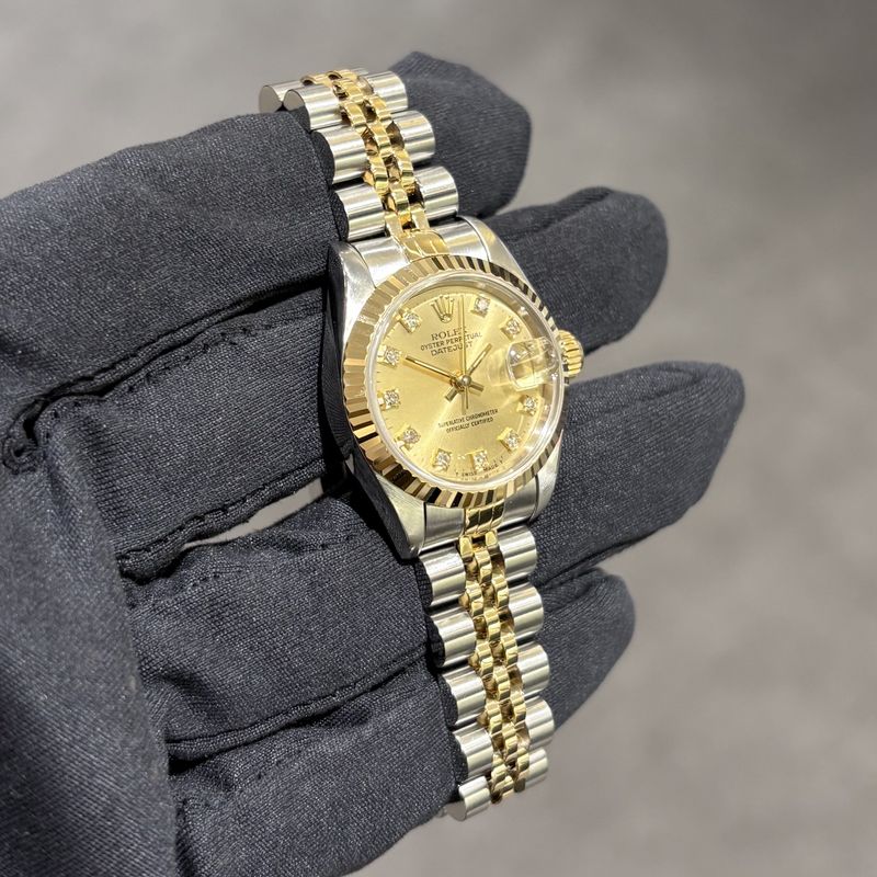 Pre-Owned Rolex Steel & Gold 26mm Ladies Datejust 69173