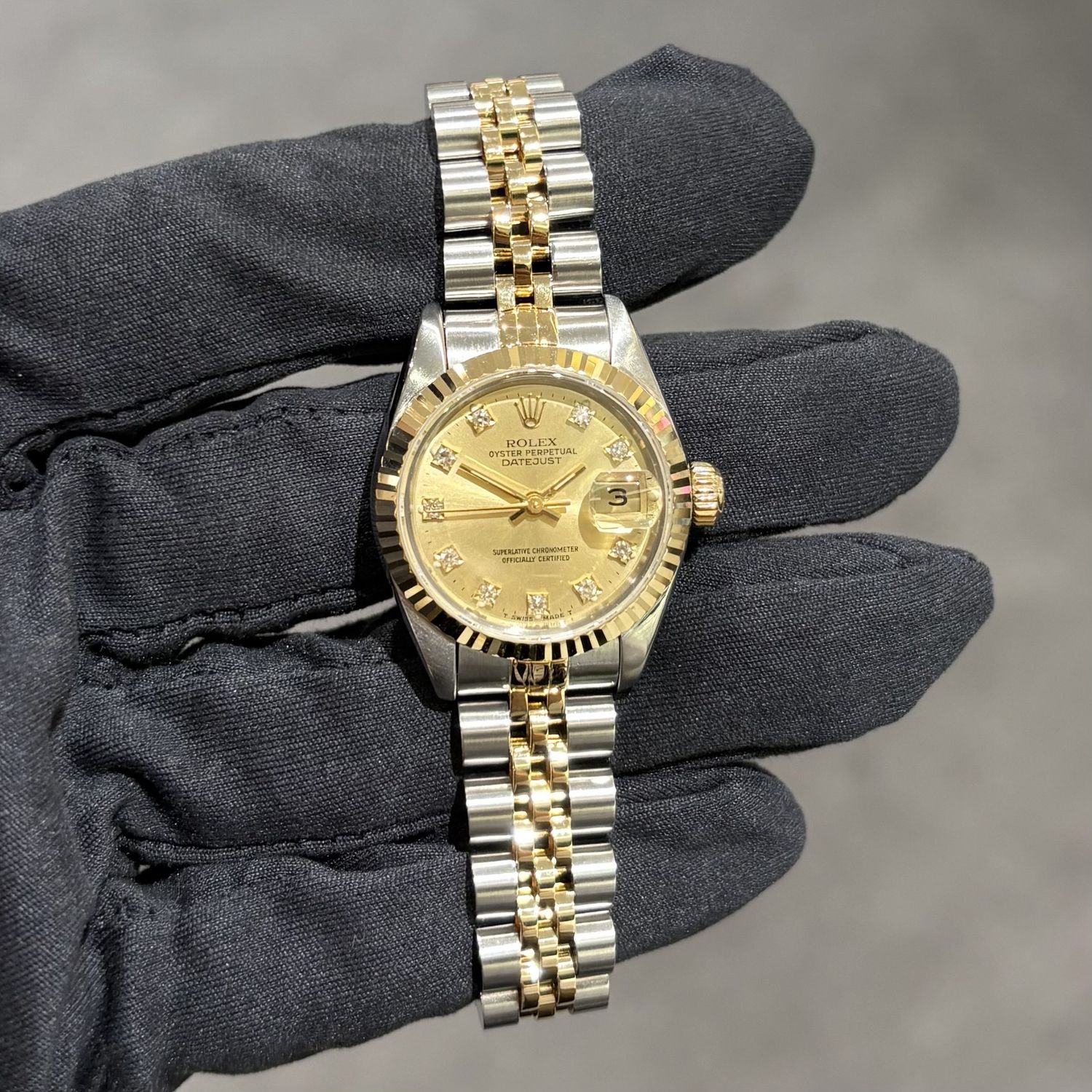 Pre-Owned Rolex Steel &amp; Gold 26mm Ladies Datejust 69173