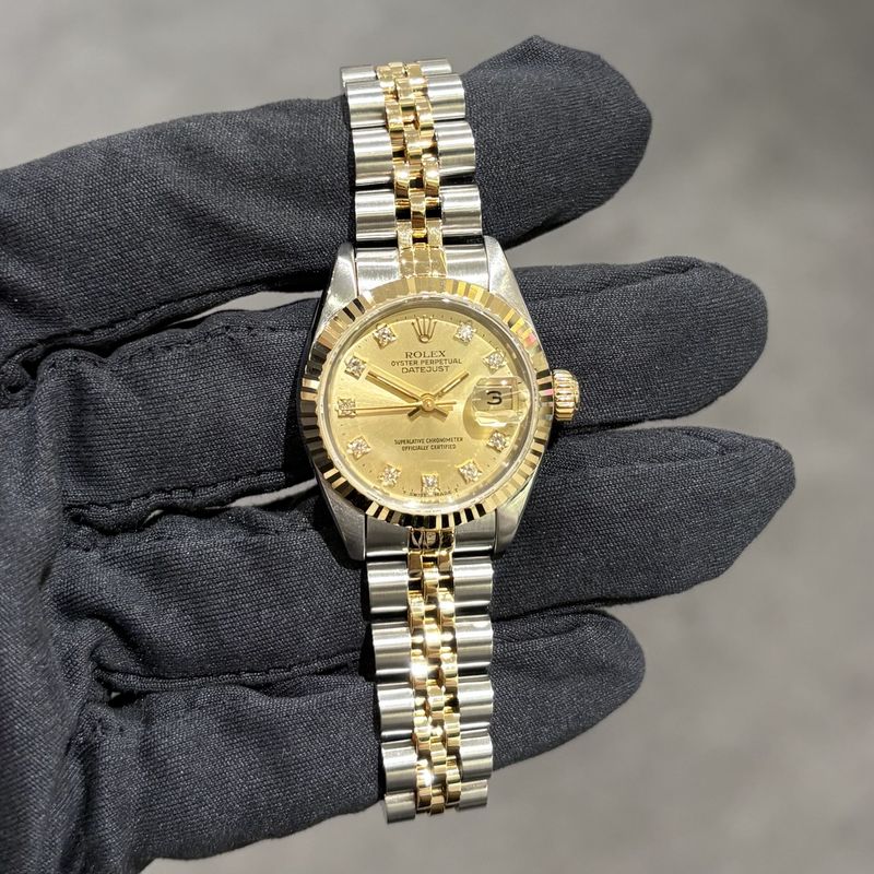 Pre-Owned Rolex Steel &amp; Gold 26mm Ladies Datejust 69173