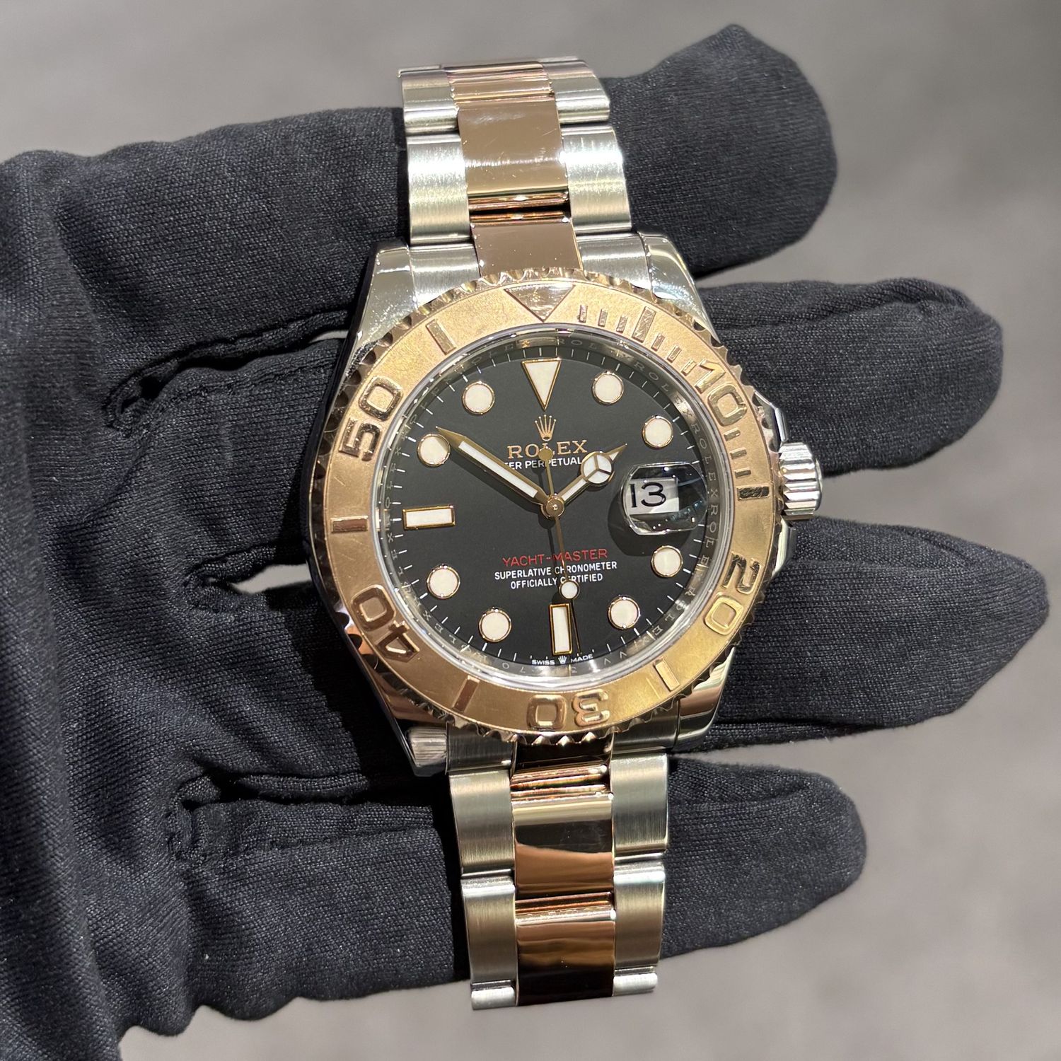 Pre-Owned Rolex Yacht-Master 40mm Steel & Rose Gold Gents Watch 126621 Pre-Owned Rolex Yacht-Master 40mm Steel & Rose Gold Gents Watch 126621